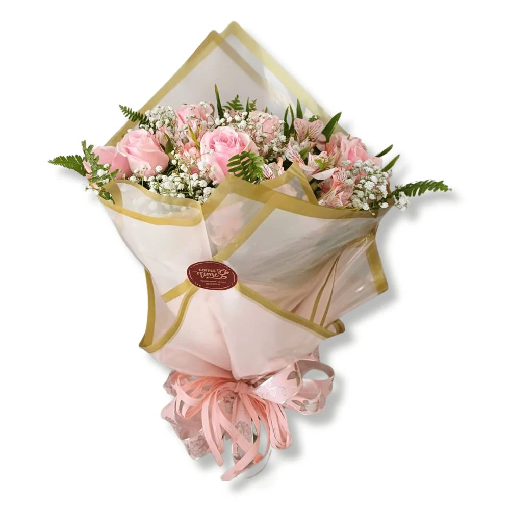 Buquê Rosa Doce Encanto