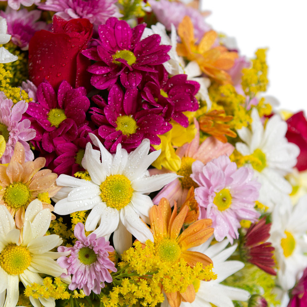Decoração com 10 Flores do Campo