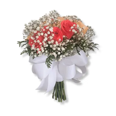 Bouquet Noiva Rosas do Entardecer