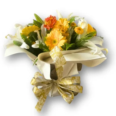 Ramalhete Especial com Flores Amarelas